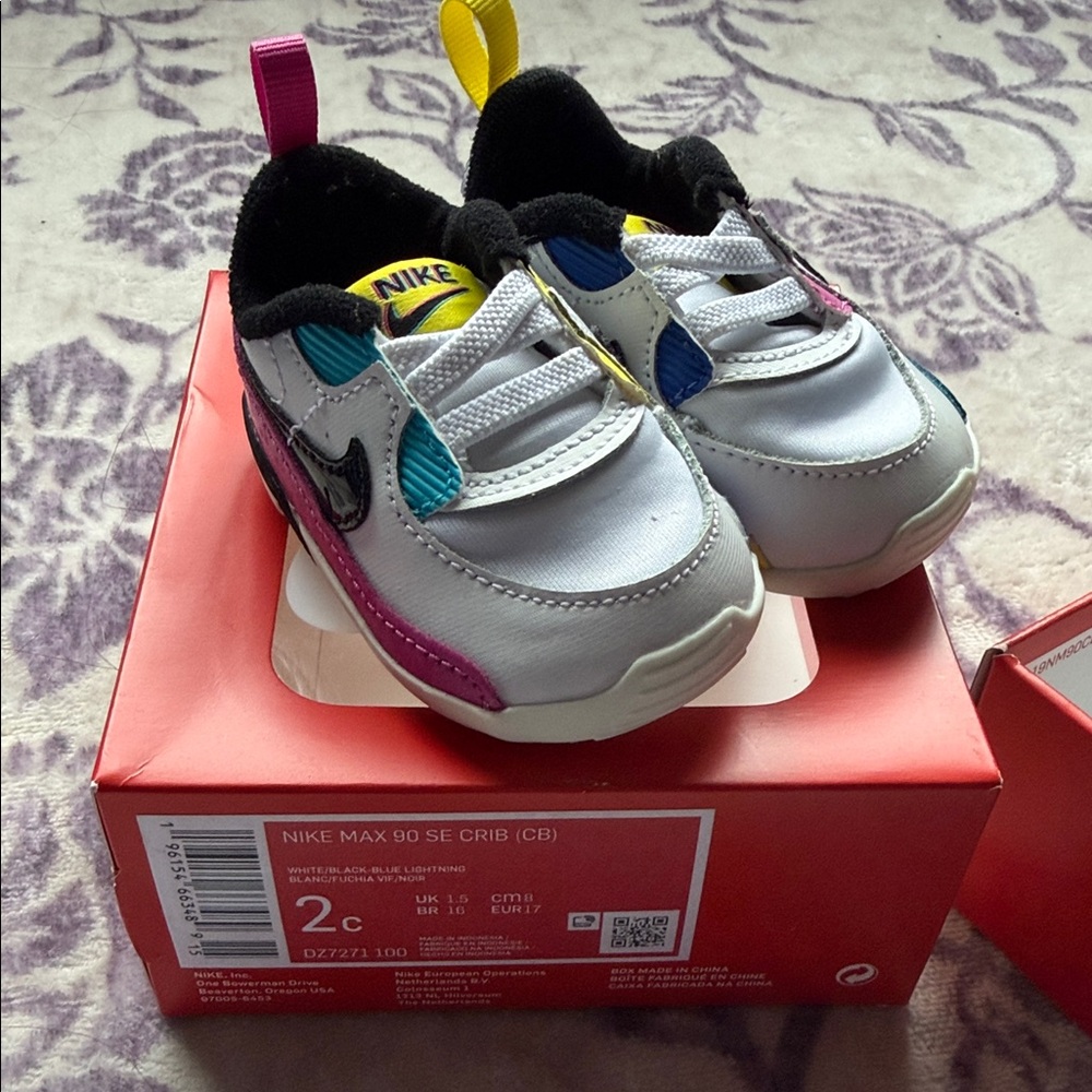 Nike Max 90 Crib Shoes 2C
